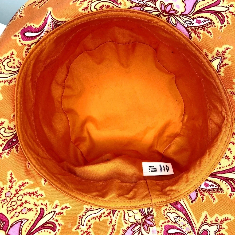 Gap Girls Paisley Print Wide Brim Sun Hat